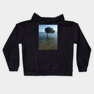 Tree in the reef Kids Hoodie